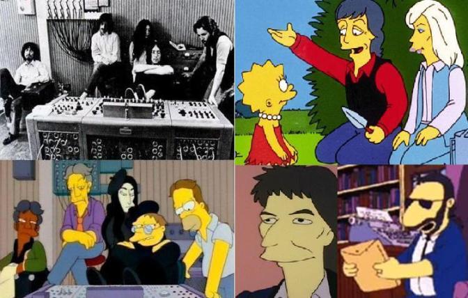 Beatles on Simpsons
