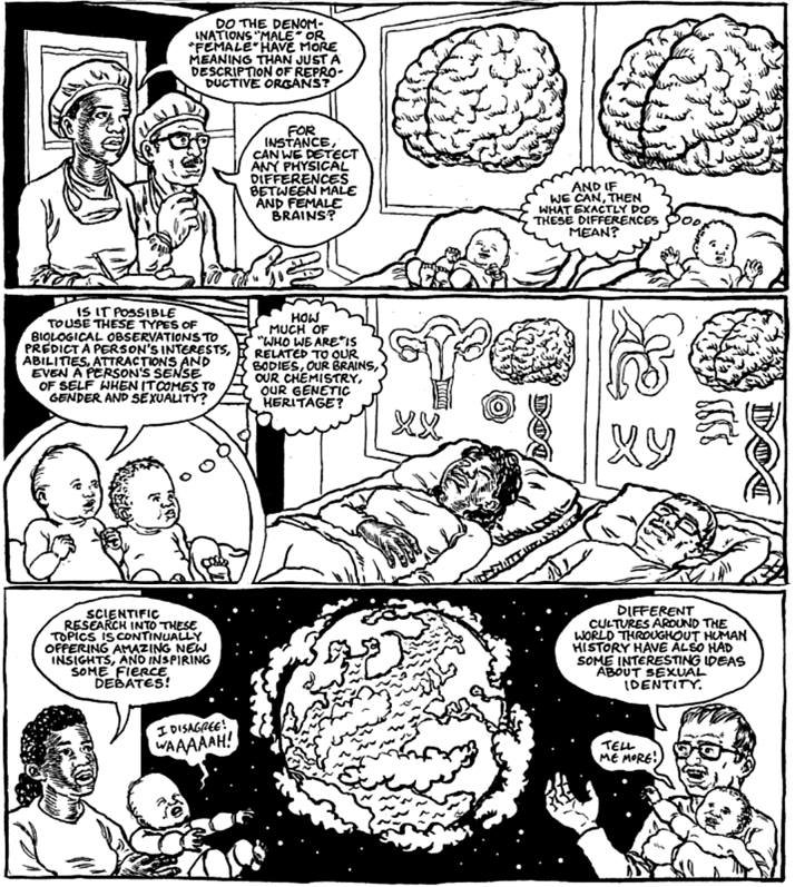 Lewis illustrates gender